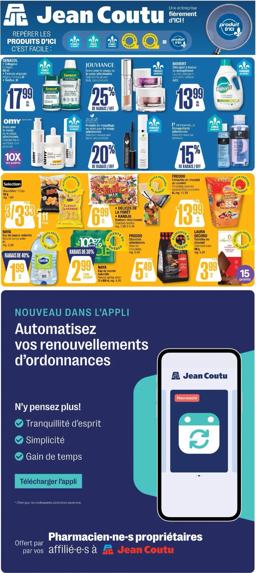 Page 12 du circulaire Jean Coutu.