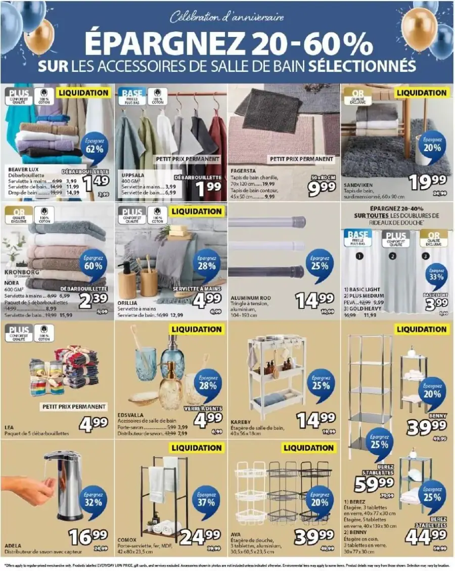 Page 13 du circulaire Jysk.