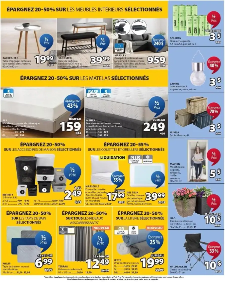 Page 2 du circulaire Jysk.
