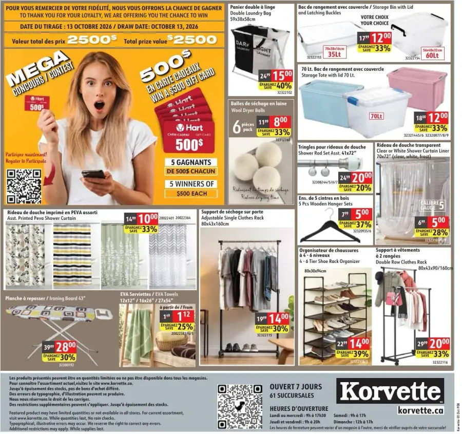 Page 15 du circulaire Korvette.