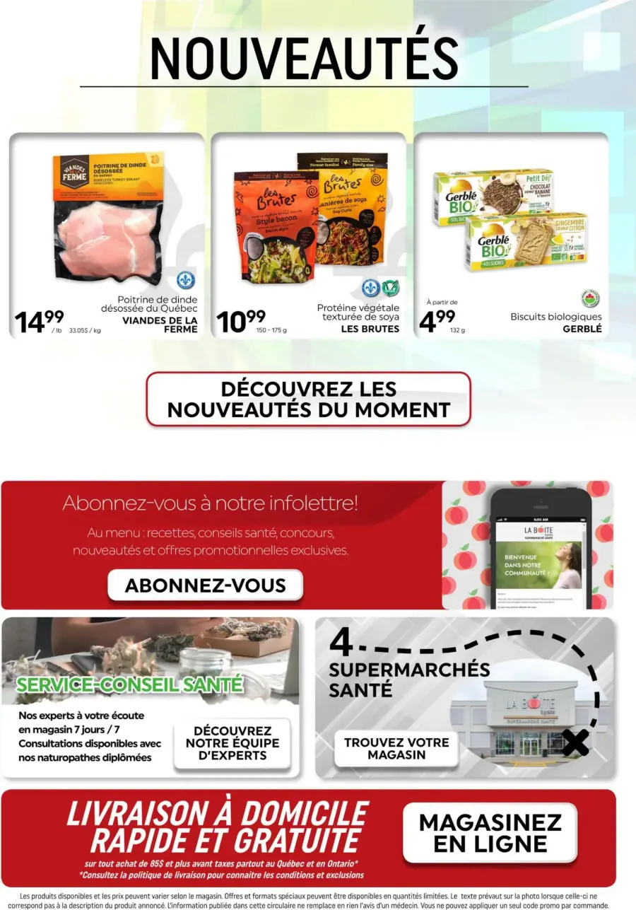 Page 20 du circulaire La Boîte à Grains.