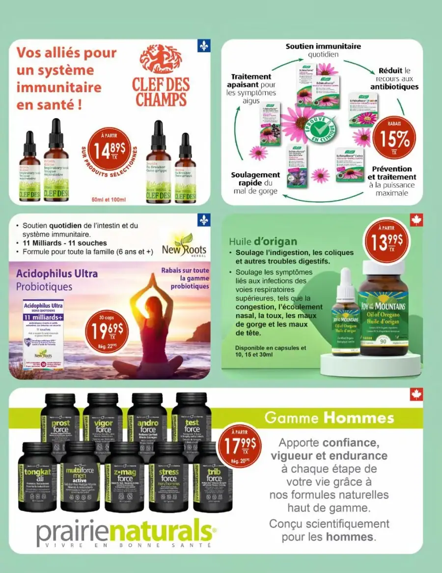 Page 3 du circulaire La Manne Épicerie Santé.