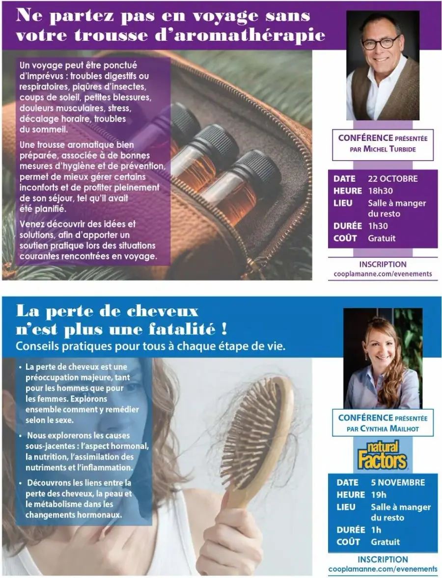 Page 5 du circulaire La Manne Épicerie Santé.