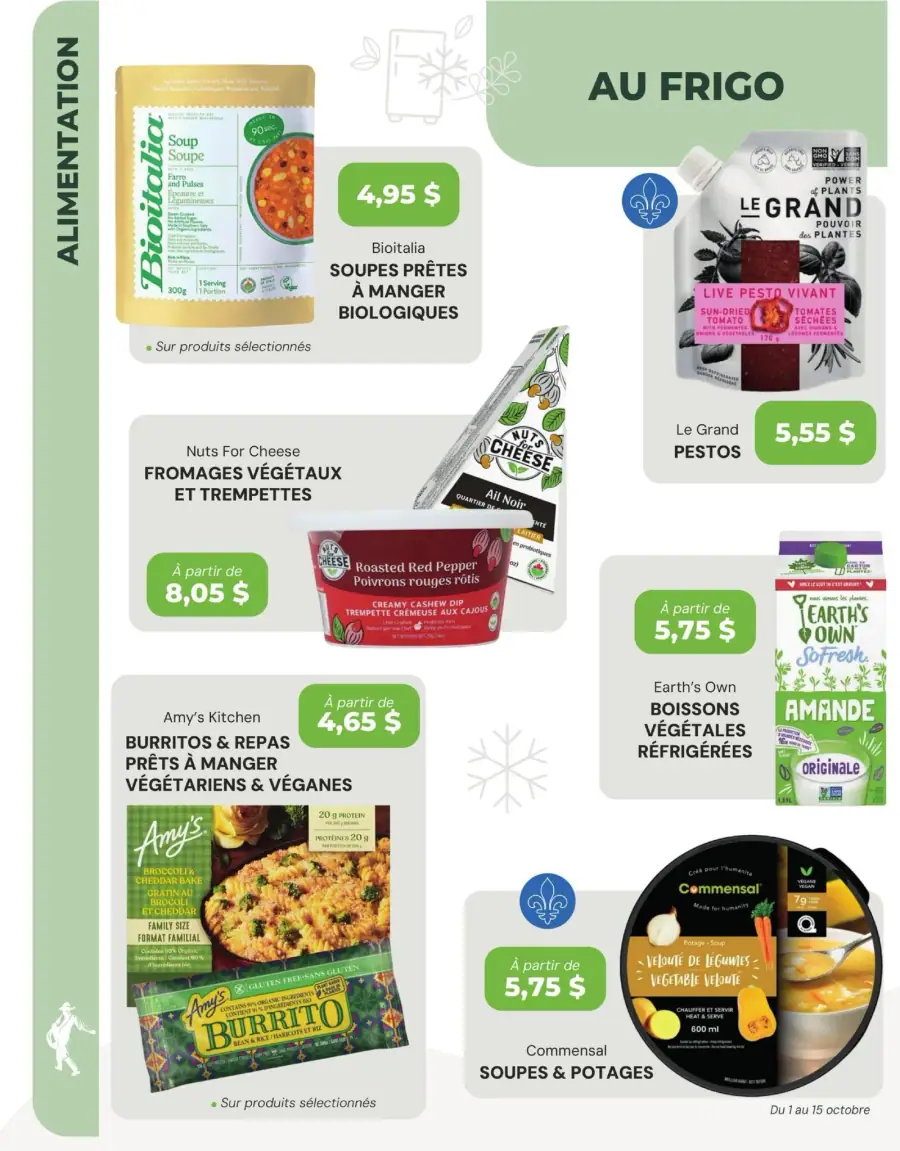 Page 3 du circulaire La Moisson Supermarché Santé.