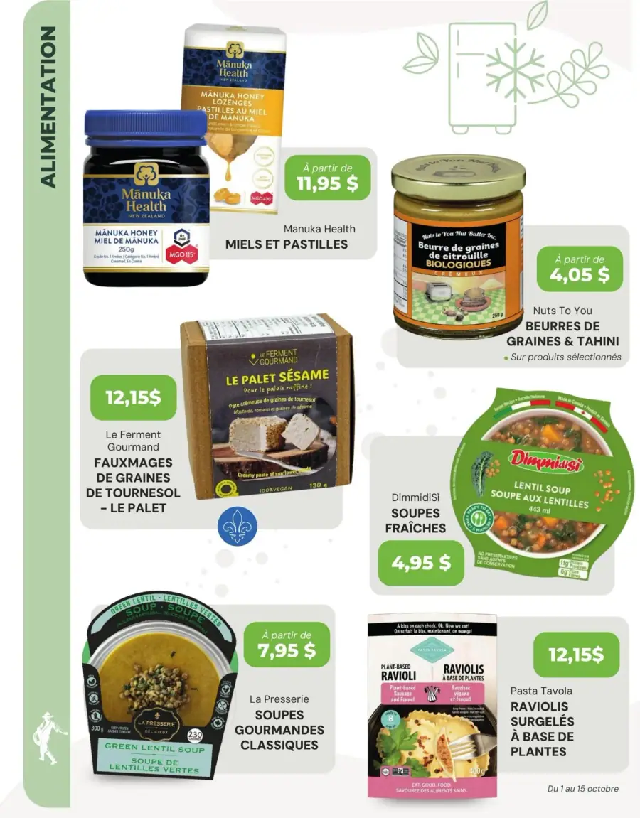 Page 4 du circulaire La Moisson Supermarché Santé.
