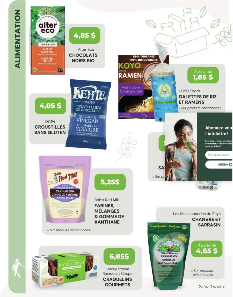Page 5 du circulaire La Moisson Supermarché Santé.