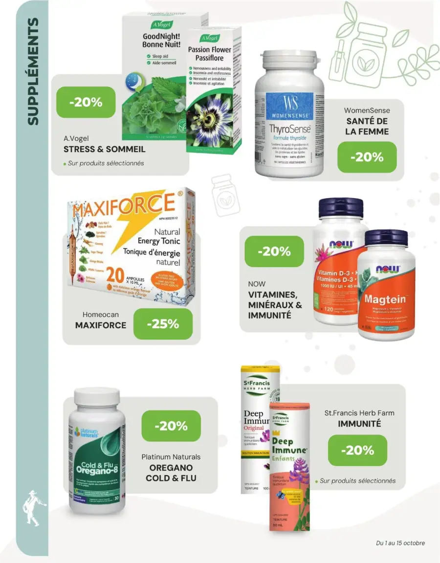 Page 9 du circulaire La Moisson Supermarché Santé.