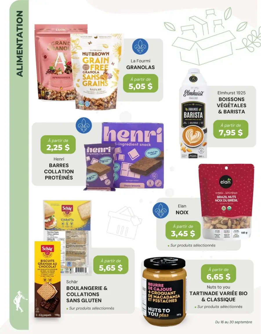Page 4 du circulaire La Moisson Supermarché Santé.
