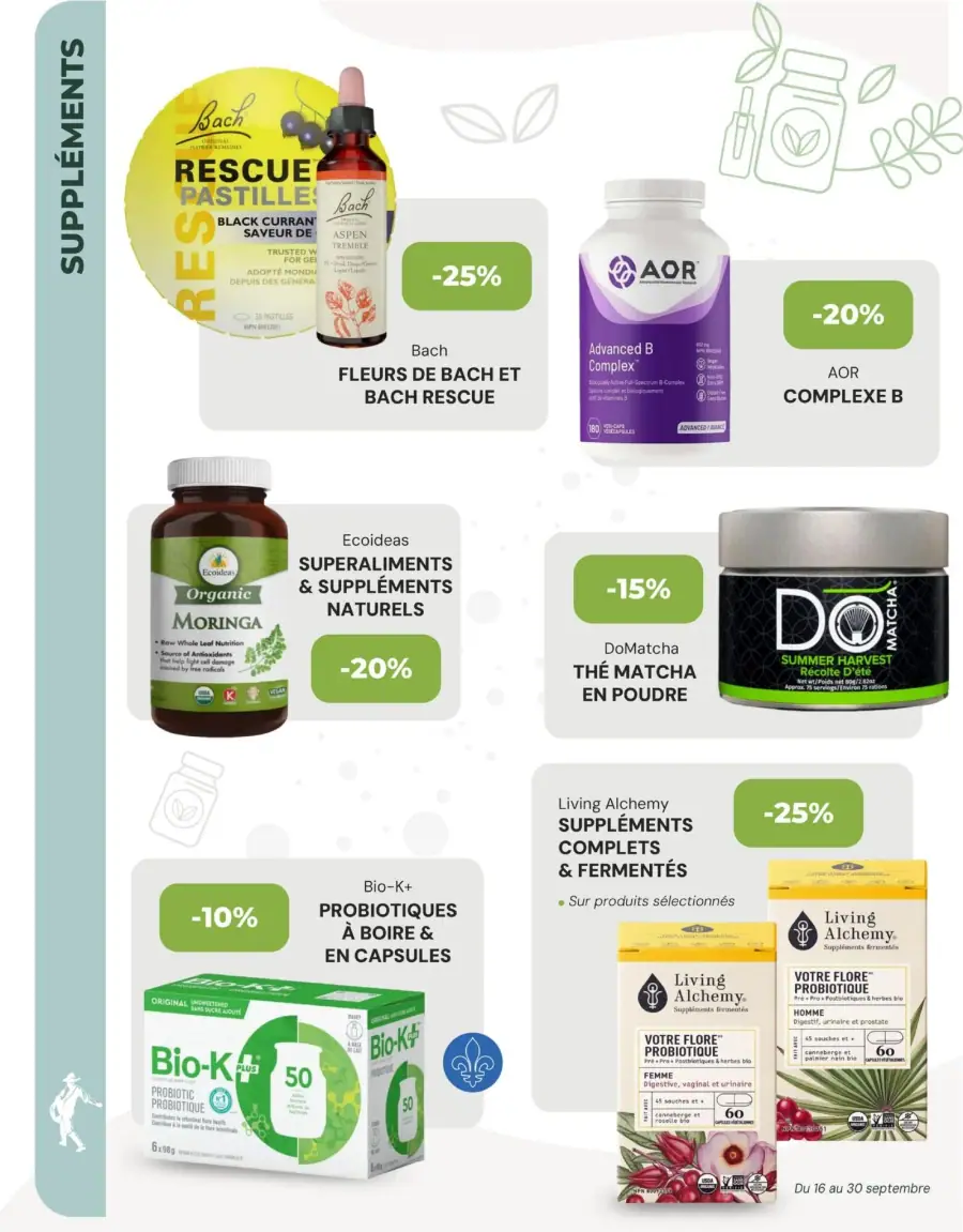 Page 12 du circulaire La Moisson Supermarché Santé.