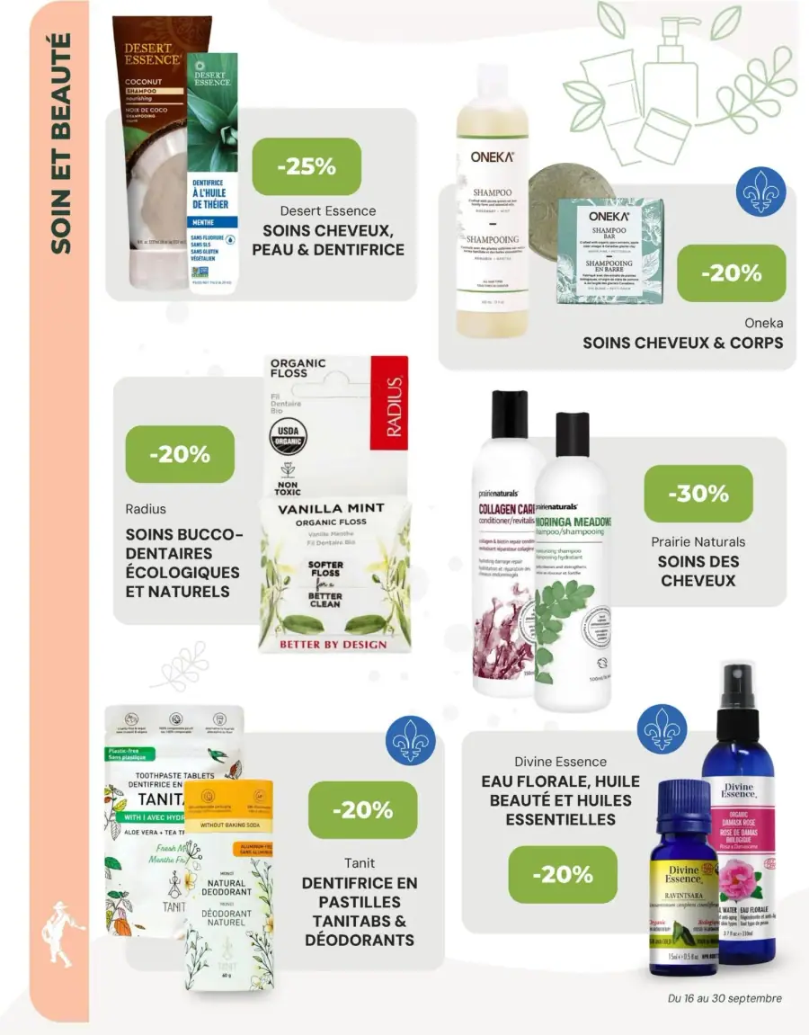 Page 13 du circulaire La Moisson Supermarché Santé.