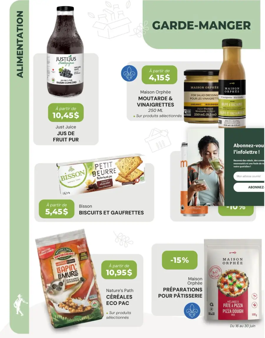 Page 4 du circulaire La Moisson Supermarché Santé.