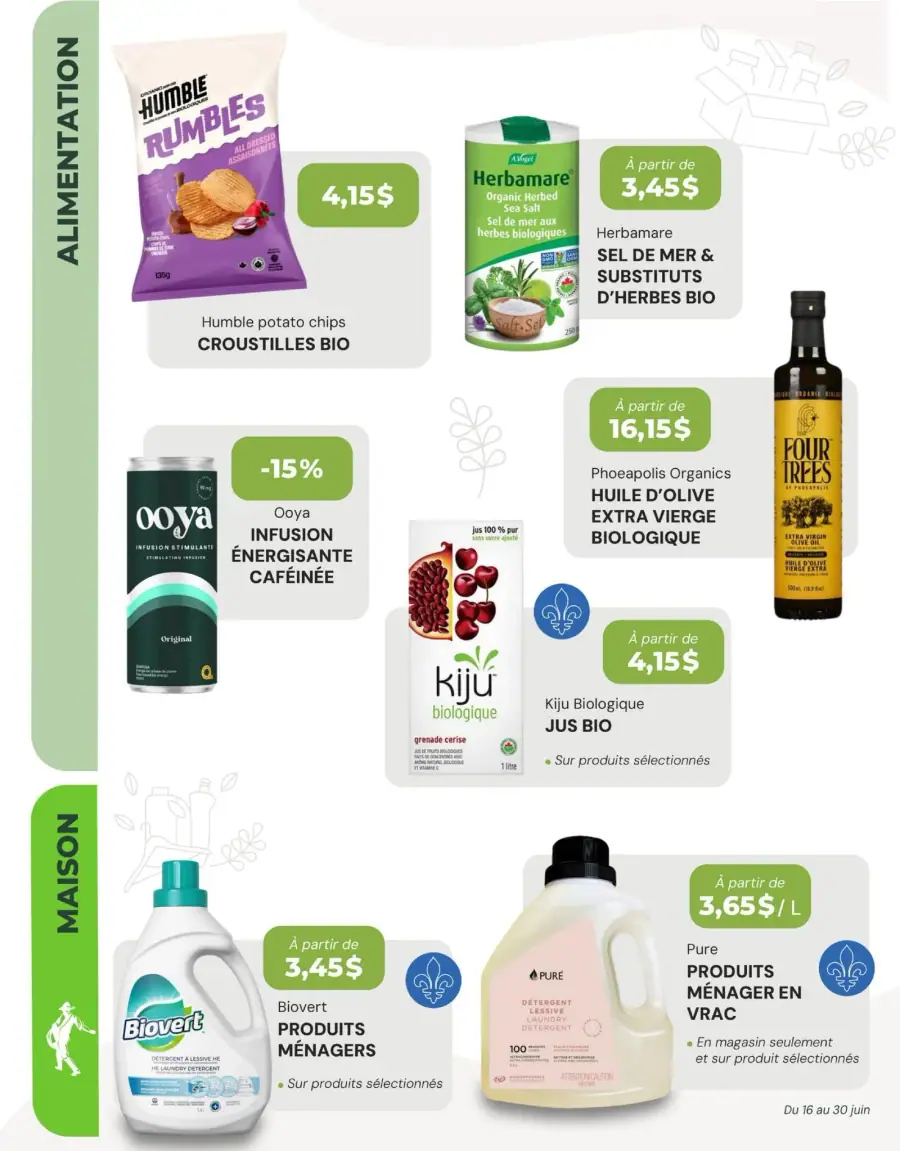 Page 5 du circulaire La Moisson Supermarché Santé.