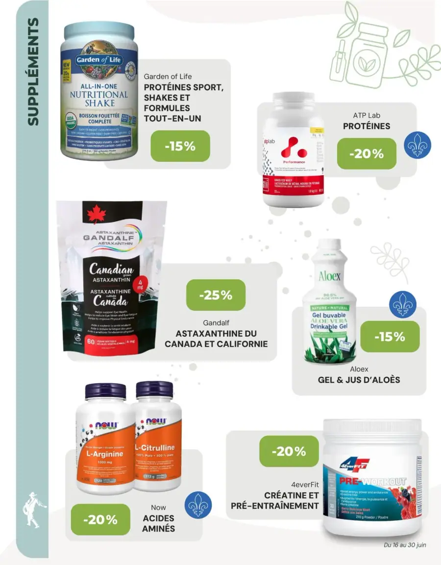 Page 7 du circulaire La Moisson Supermarché Santé.