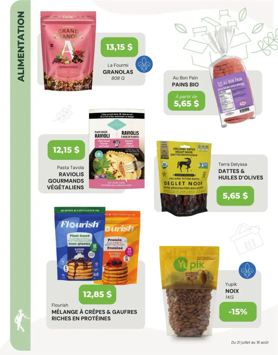 Page 5 du circulaire La Moisson Supermarché Santé.