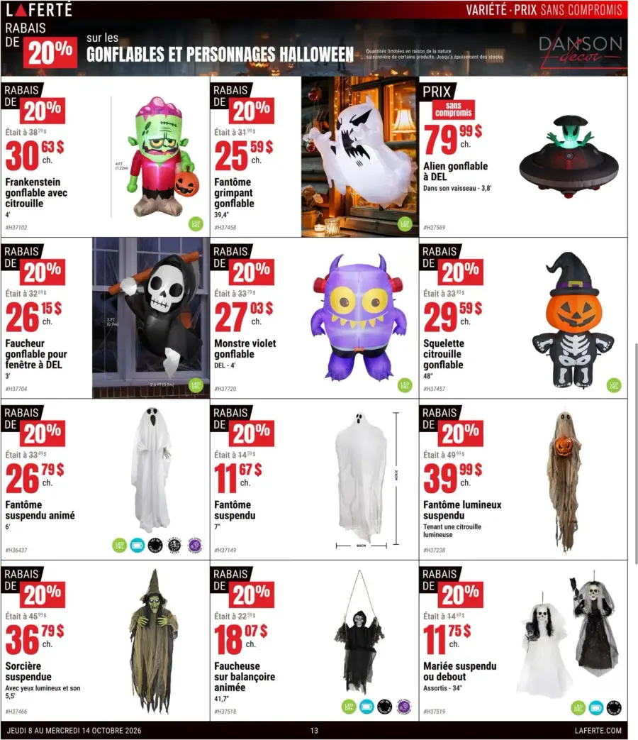 Page 13 du circulaire Laferté.