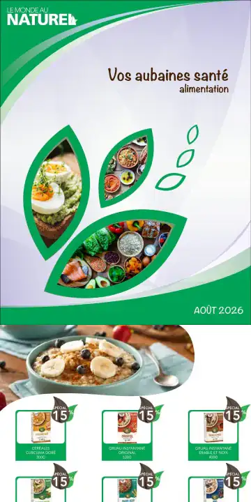 Aperçu de la Circulaire Le Monde au Naturel du 1 au 31 août 2026