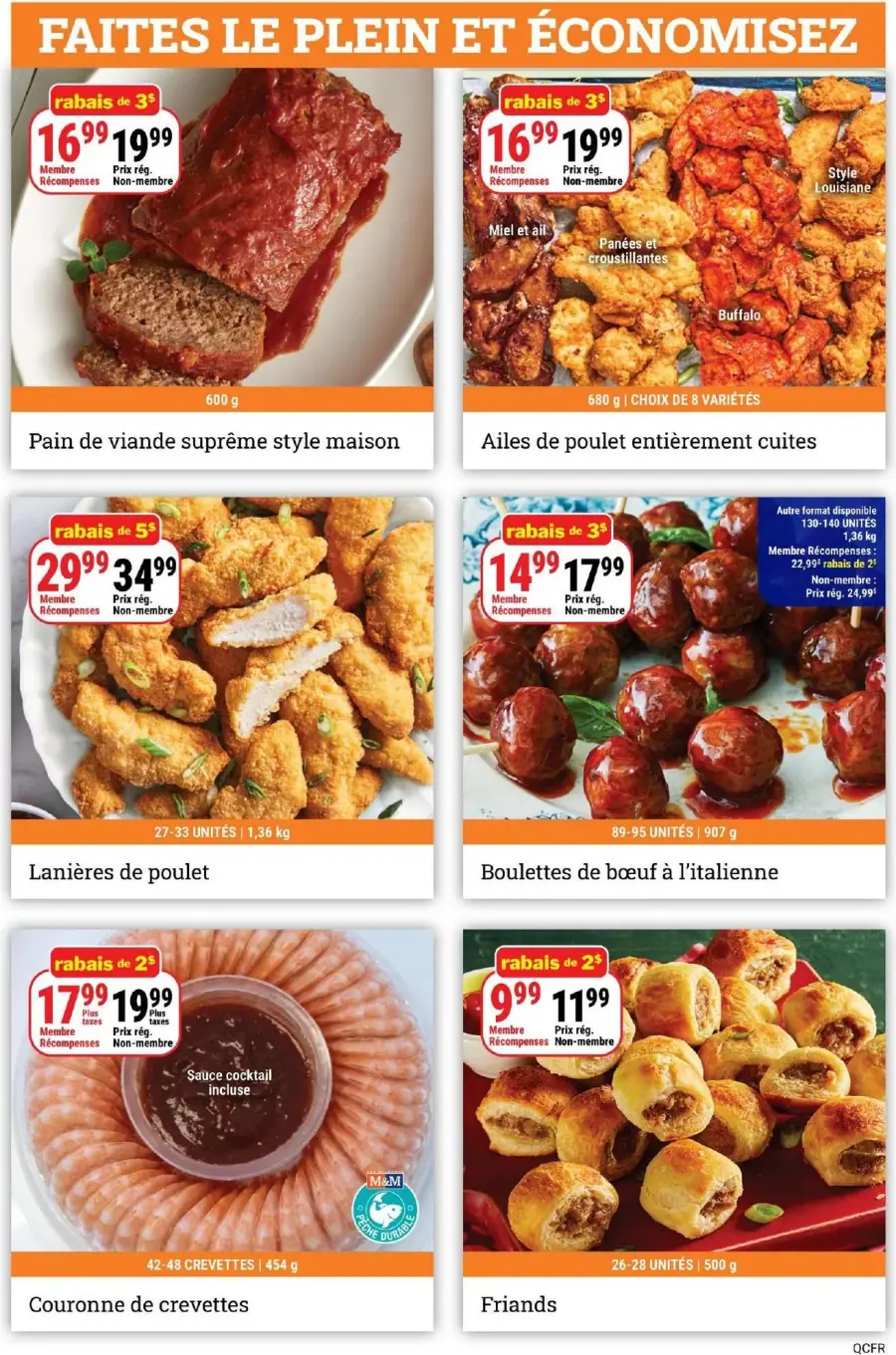 Page 3 du circulaire Les Aliments M&M.