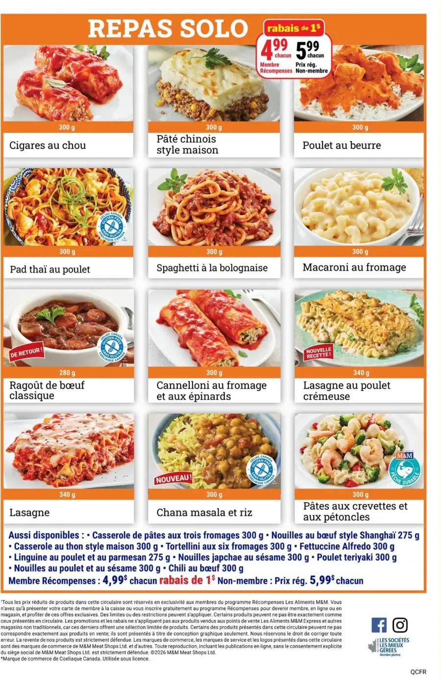 Page 7 du circulaire Les Aliments M&M.