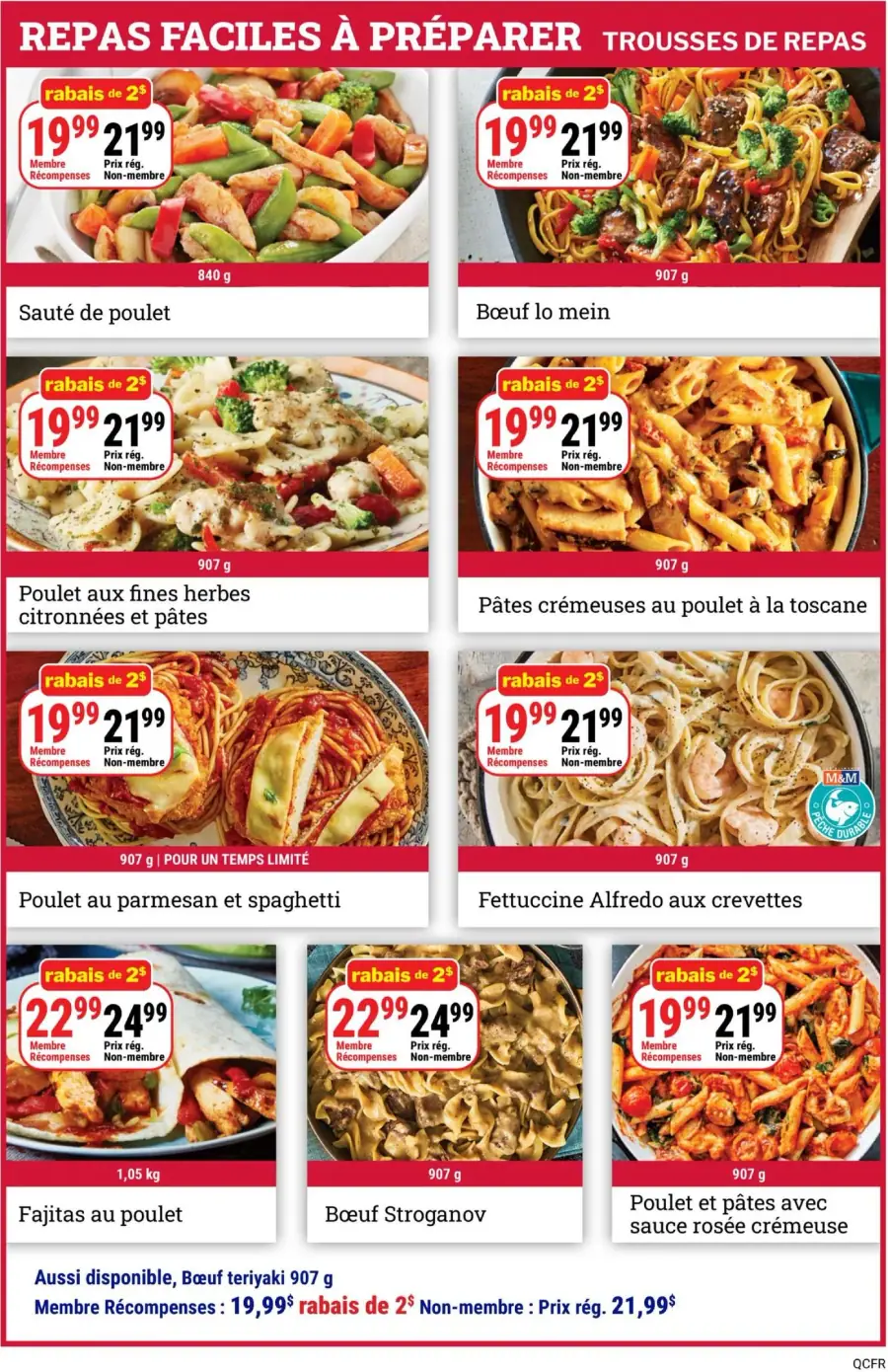 Page 2 du circulaire Les Aliments M&M.
