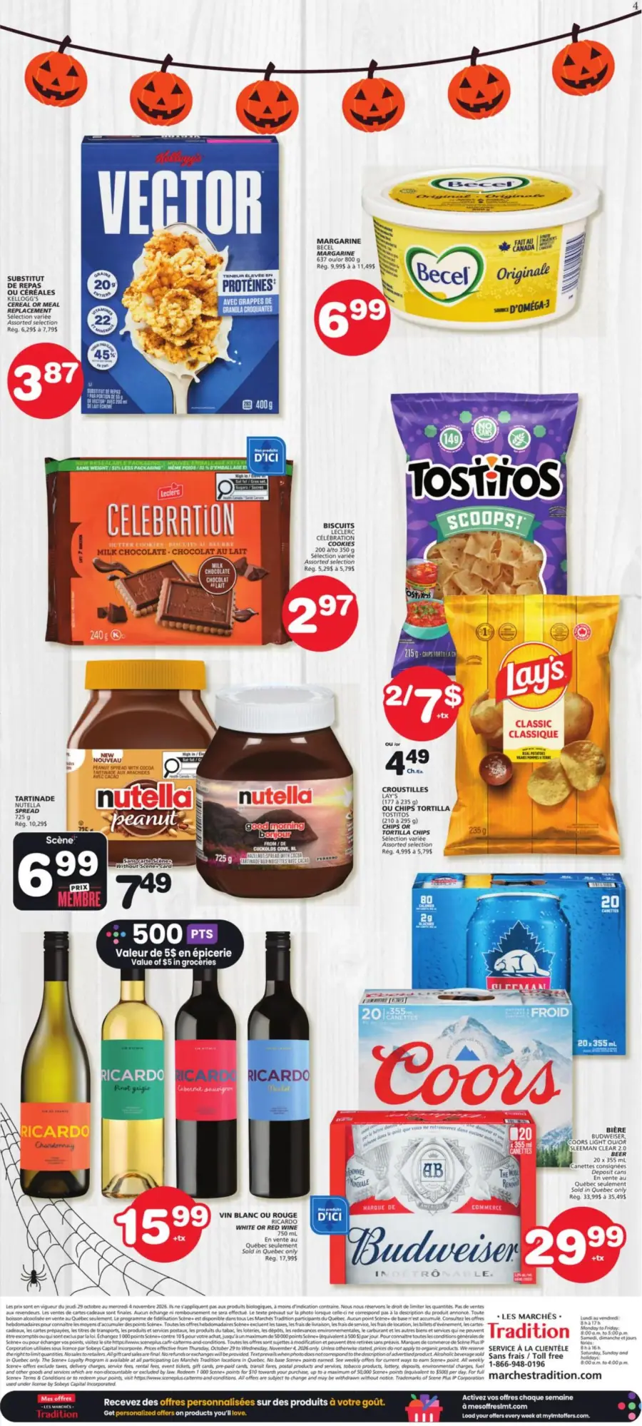 Page 2 du circulaire Les Marchés Tradition.