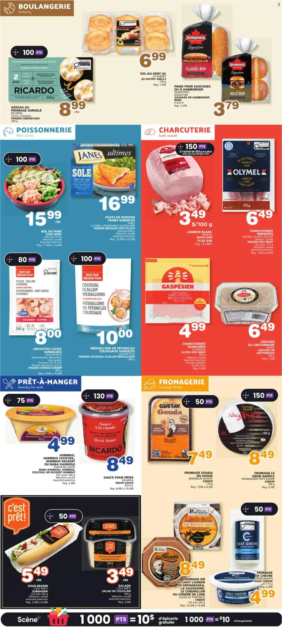 Page 3 du circulaire Les Marchés Tradition.