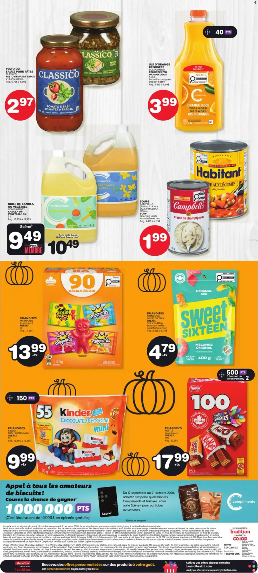 Page 4 du circulaire Les Marchés Tradition.