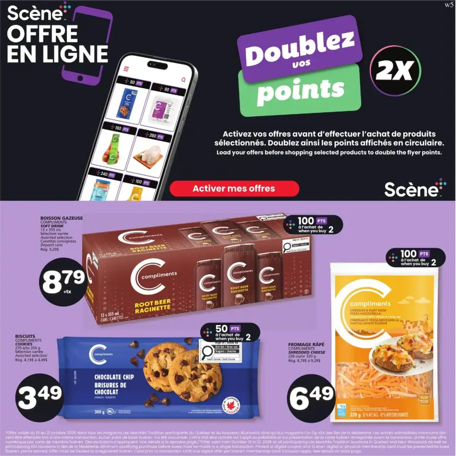 Page 9 du circulaire Les Marchés Tradition.