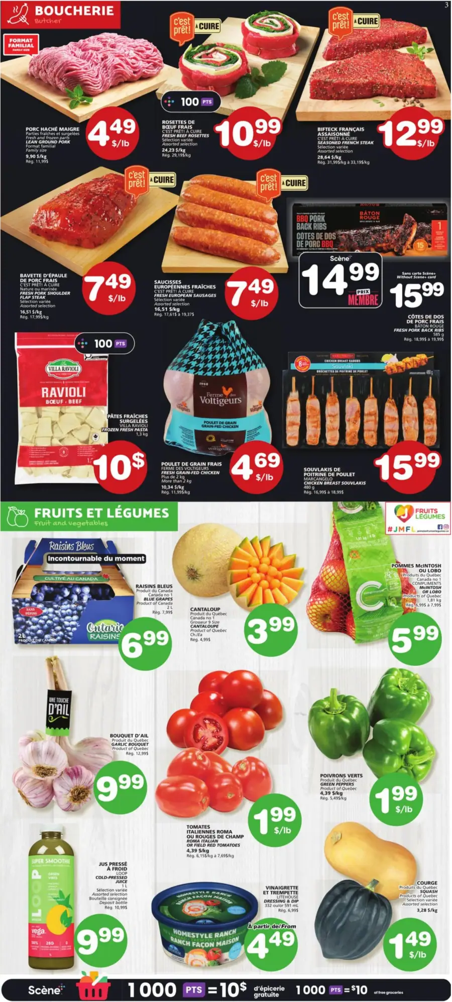 Page 4 du circulaire Les Marchés Tradition.