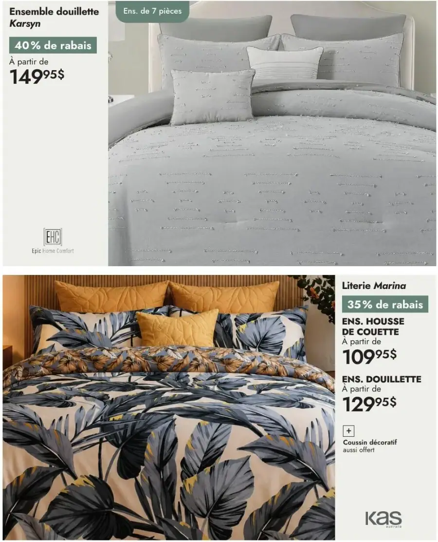 Page 9 du circulaire Linen Chest.
