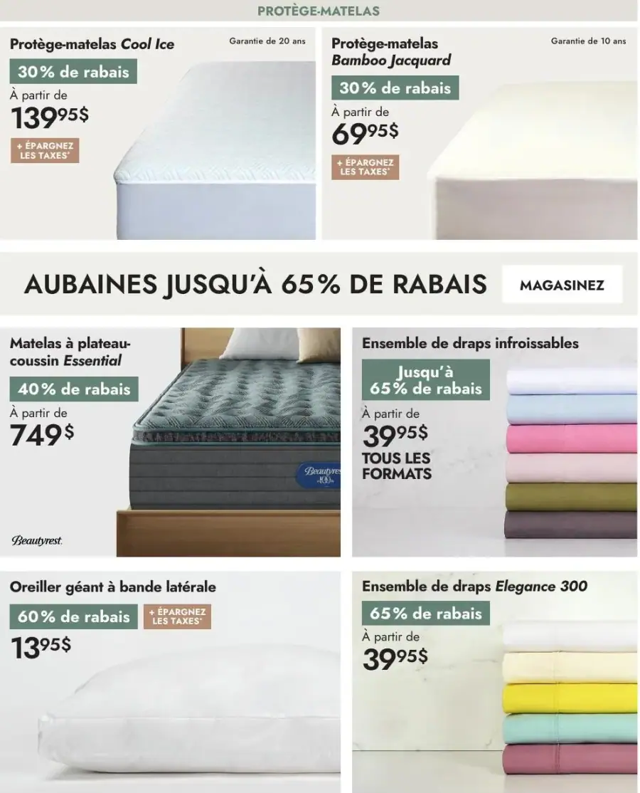 Page 6 du circulaire Linen Chest.