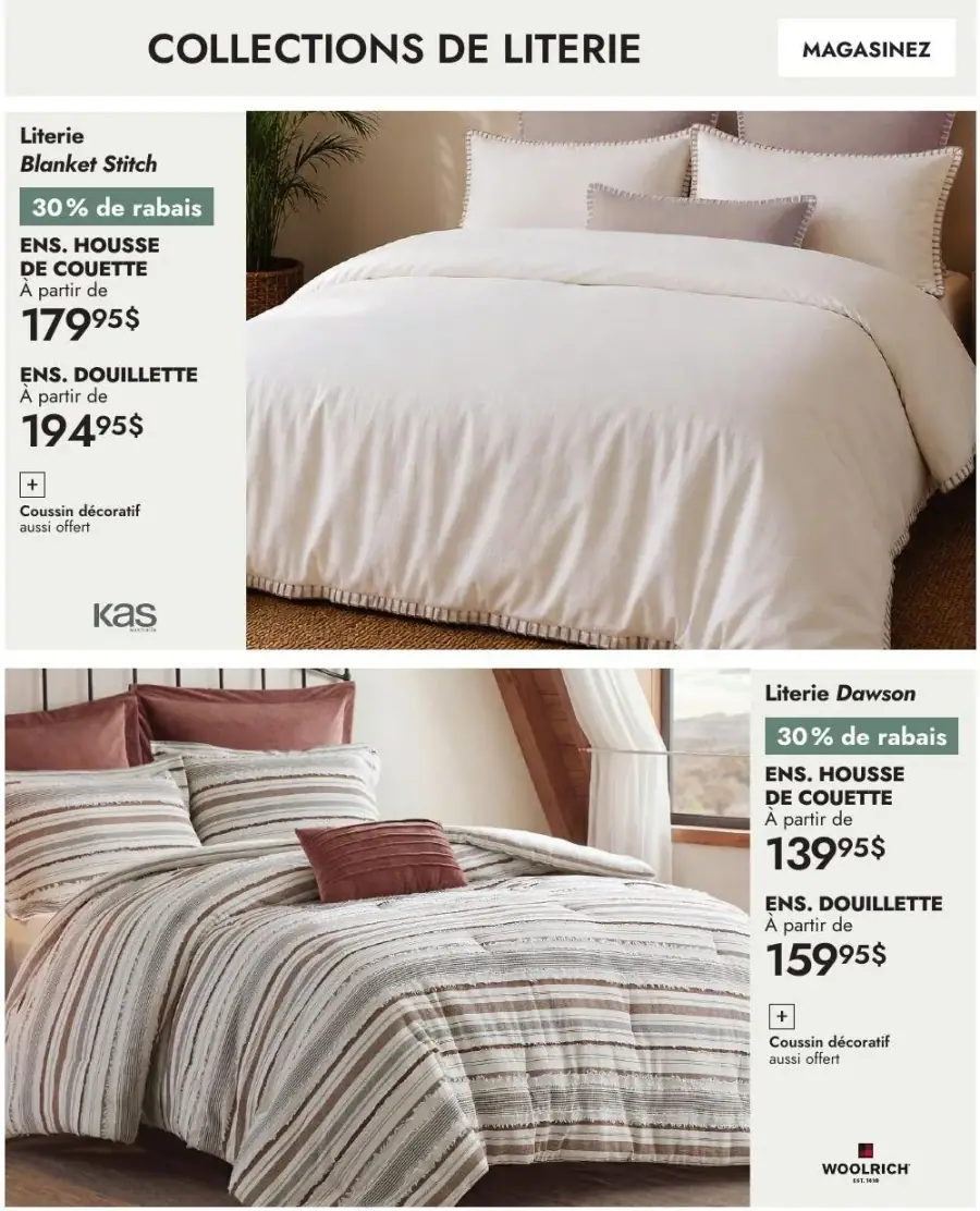 Page 7 du circulaire Linen Chest.