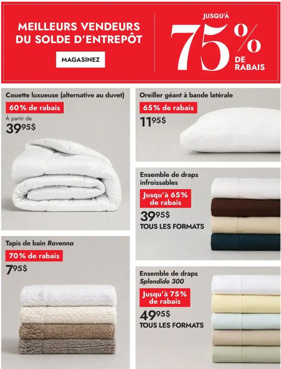 Page 2 du circulaire Linen Chest.