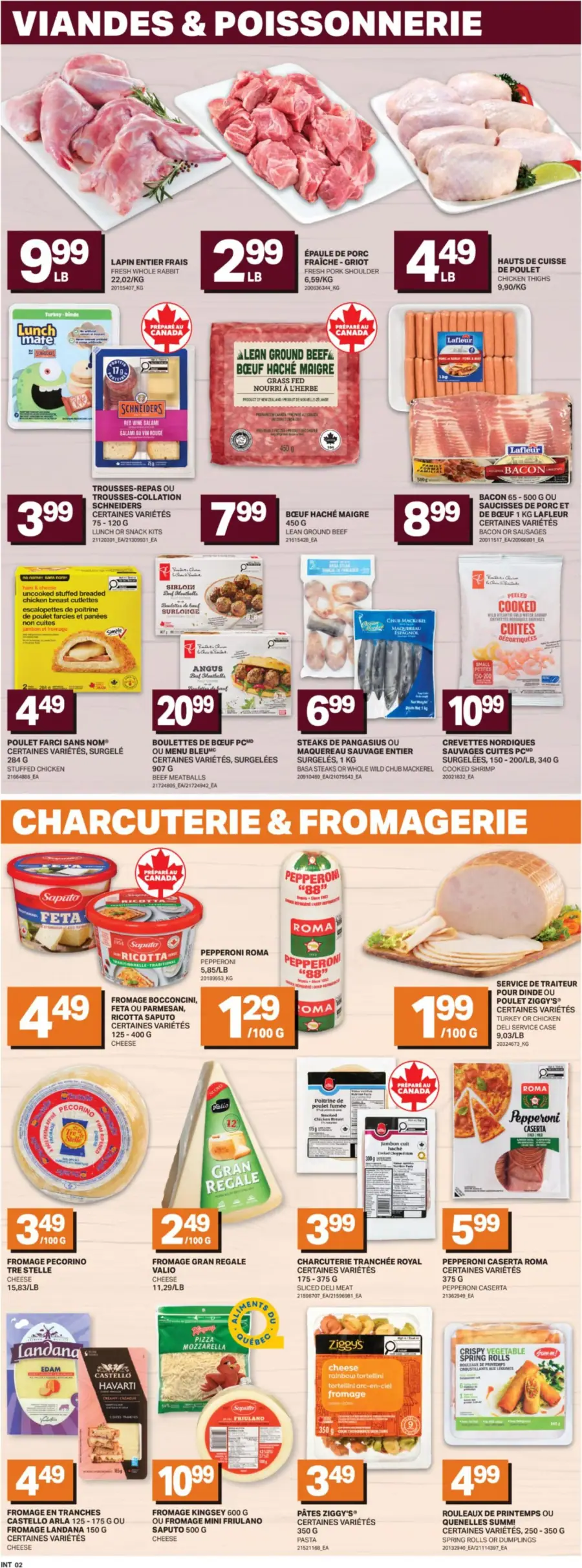 Page 3 du circulaire L'Intermarché Destination Fraîcheur.