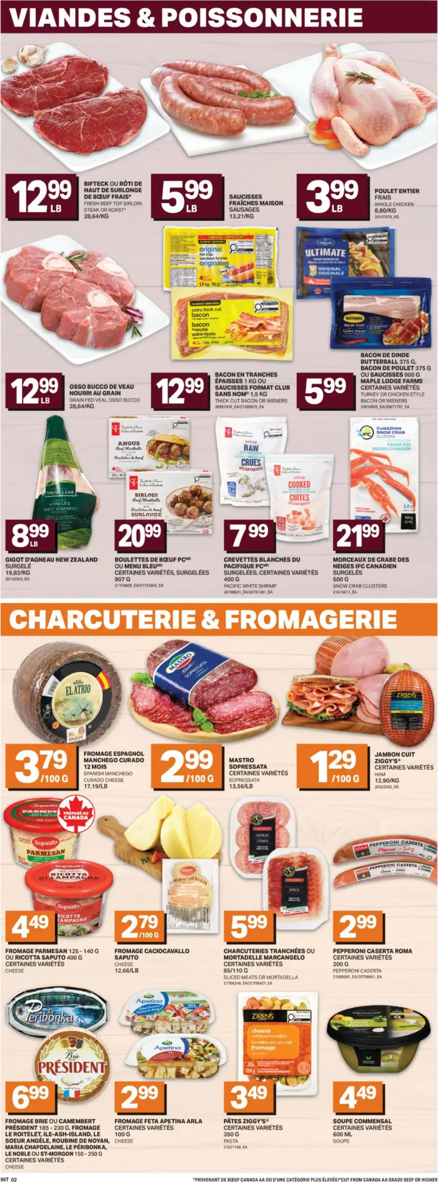 Page 3 du circulaire L'Intermarché Destination Fraîcheur.