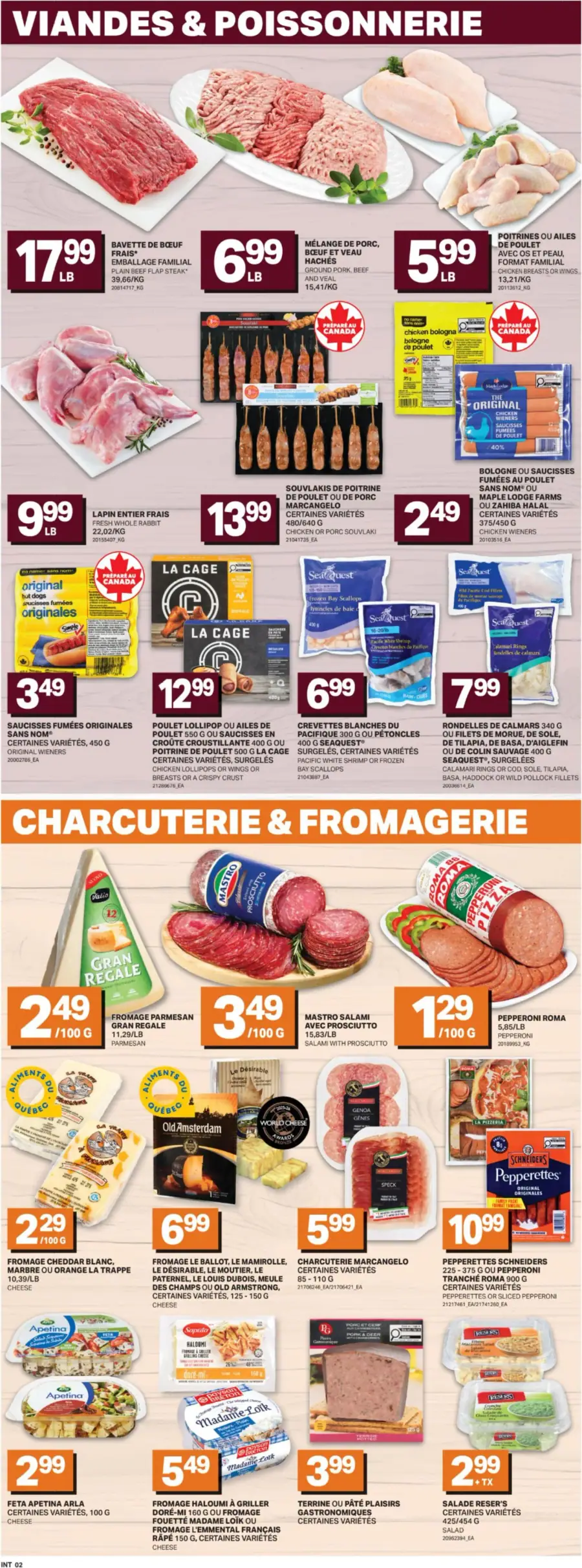 Page 4 du circulaire L'Intermarché Destination Fraîcheur.