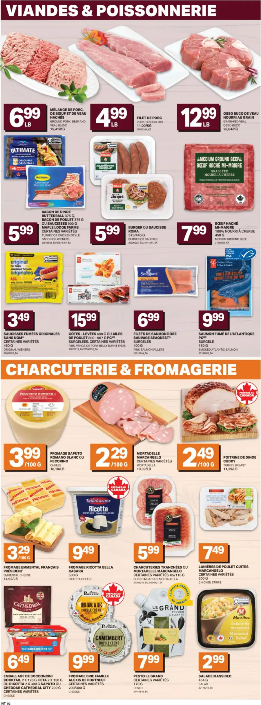 Page 3 du circulaire L'Intermarché Destination Fraîcheur.