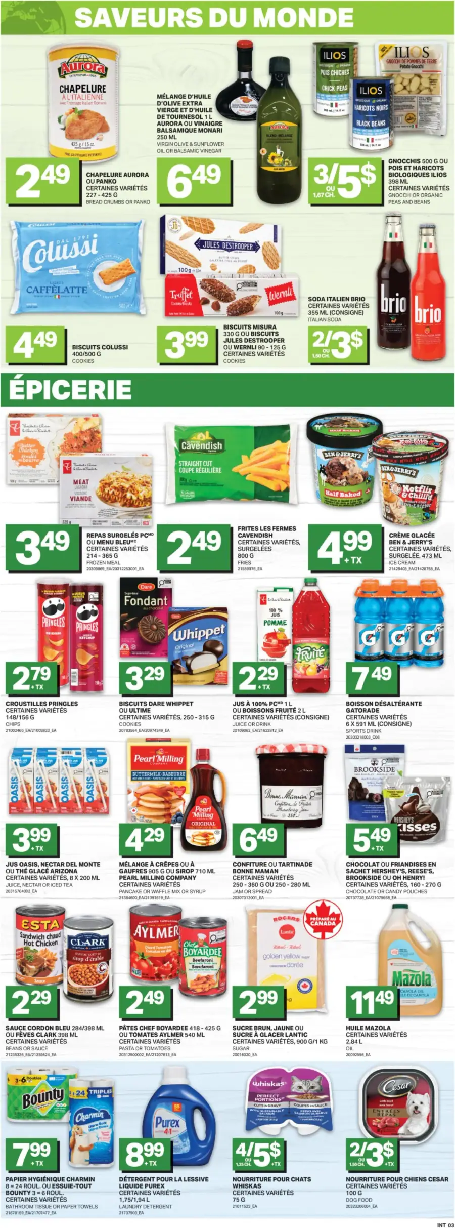 Page 4 du circulaire L'Intermarché Destination Fraîcheur.