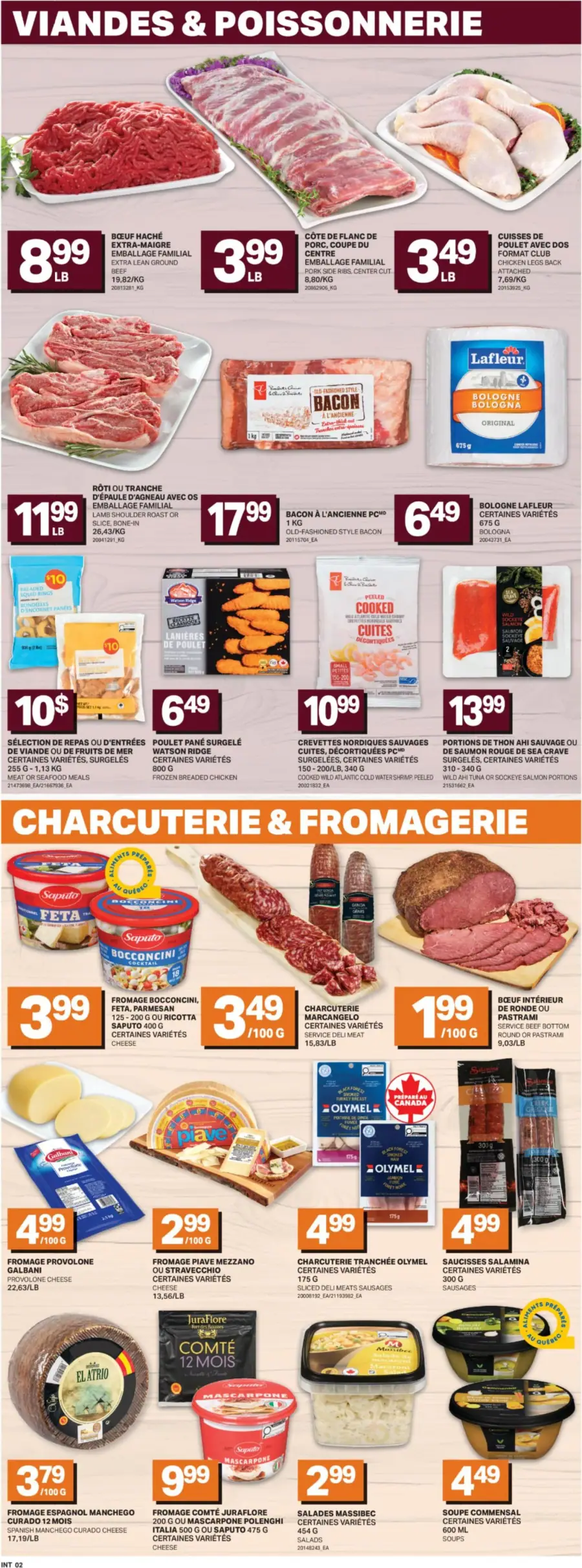 Page 4 du circulaire L'Intermarché Destination Fraîcheur.