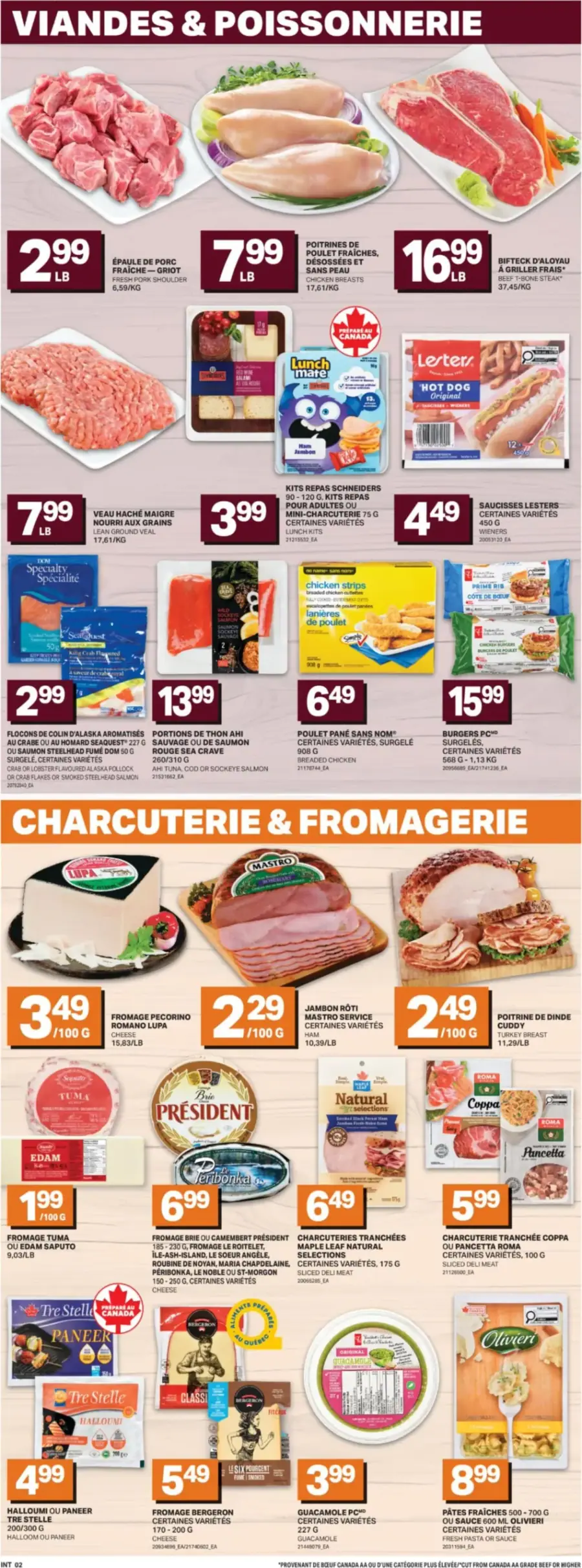 Page 4 du circulaire L'Intermarché Destination Fraîcheur.