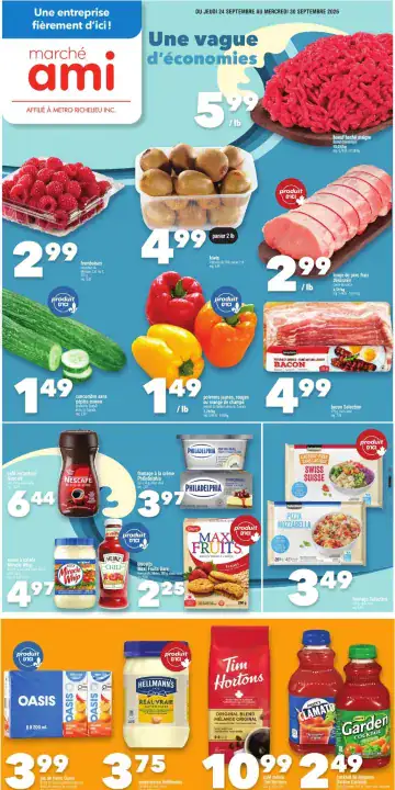 Aperçu de la Circulaire Marché Ami du 24 au 30 septembre 2026
