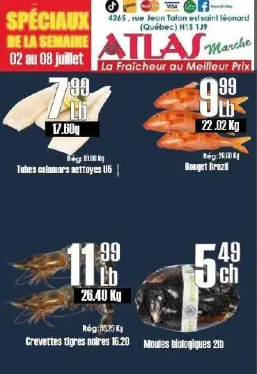 Page 3 du circulaire Marché Atlas.