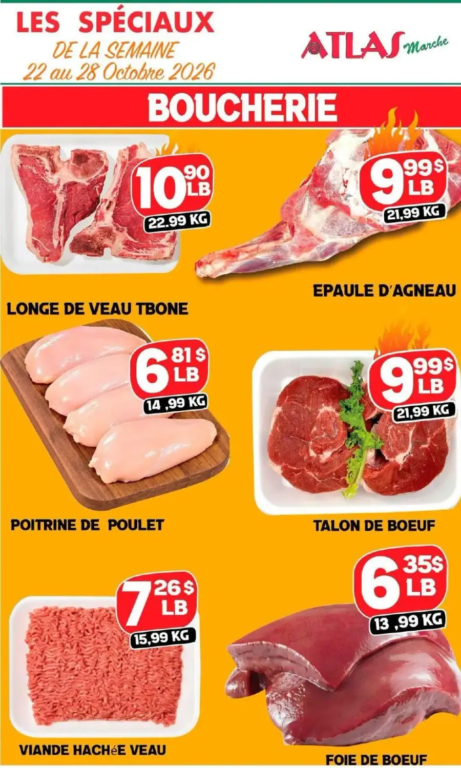 Page 2 du circulaire Marché Atlas.
