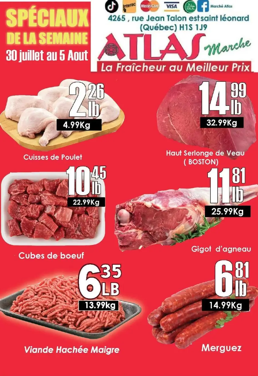 Page 2 du circulaire Marché Atlas.