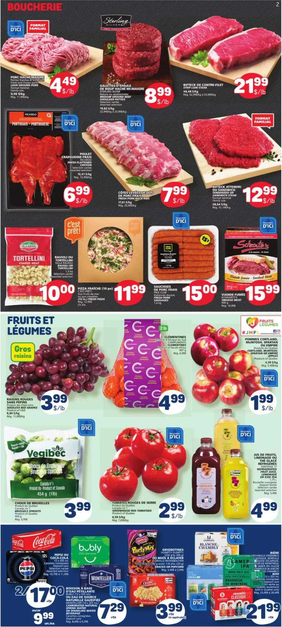 Page 3 du circulaire Marché Bonichoix.