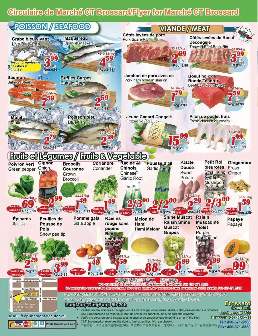 Page 3 du circulaire Marché C&T.