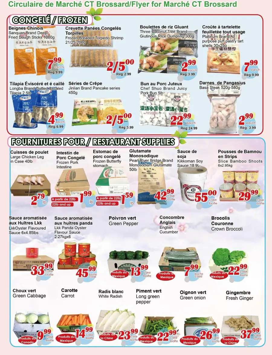 Page 4 du circulaire Marché C&T.