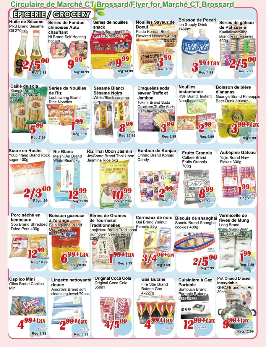 Page 6 du circulaire Marché C&T.