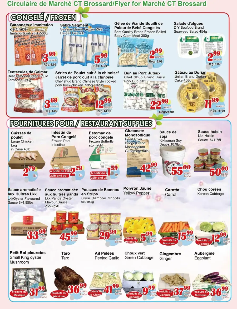 Page 7 du circulaire Marché C&T.