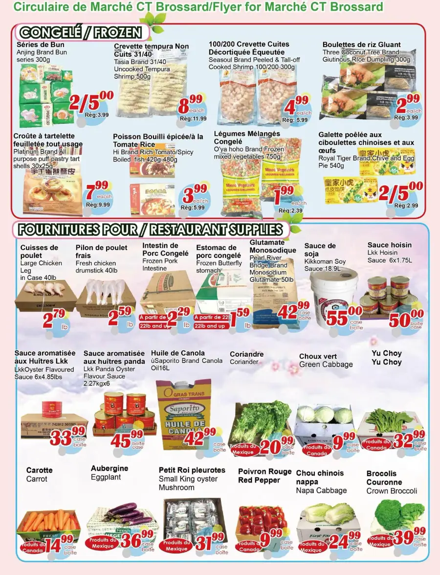 Page 8 du circulaire Marché C&T.
