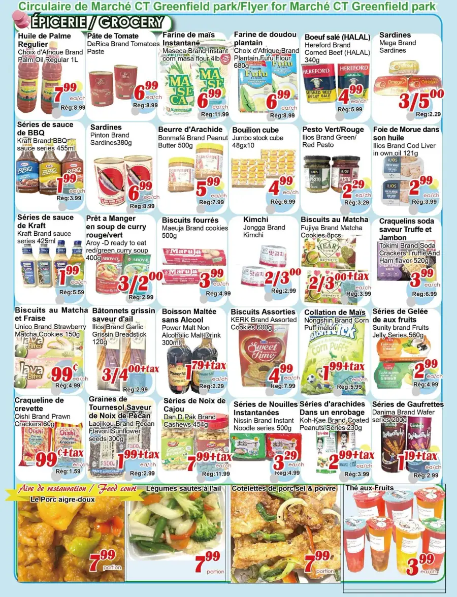 Page 3 du circulaire Marché C&T.
